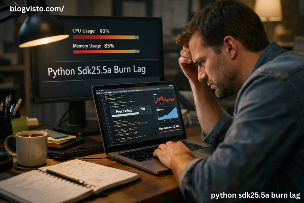 python sdk25.5a burn lag
