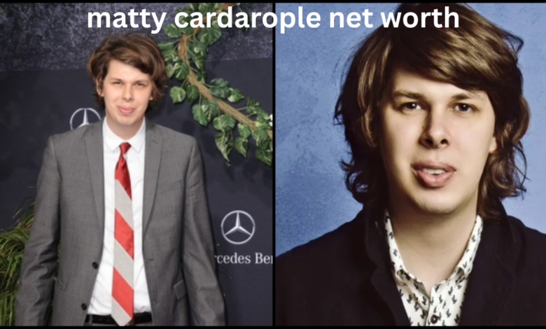 matty cardarople net worth