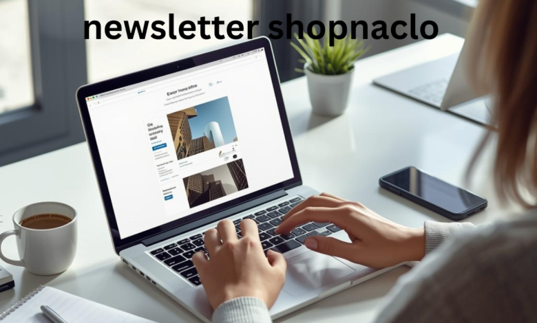 newsletter shopnaclo