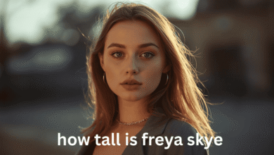 how tall is freya skye